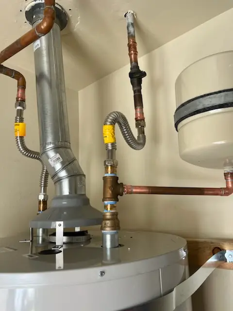 Water heater installation and plumbing repair in Garretts Mill